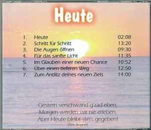 Coverbild der Audio CD Heute